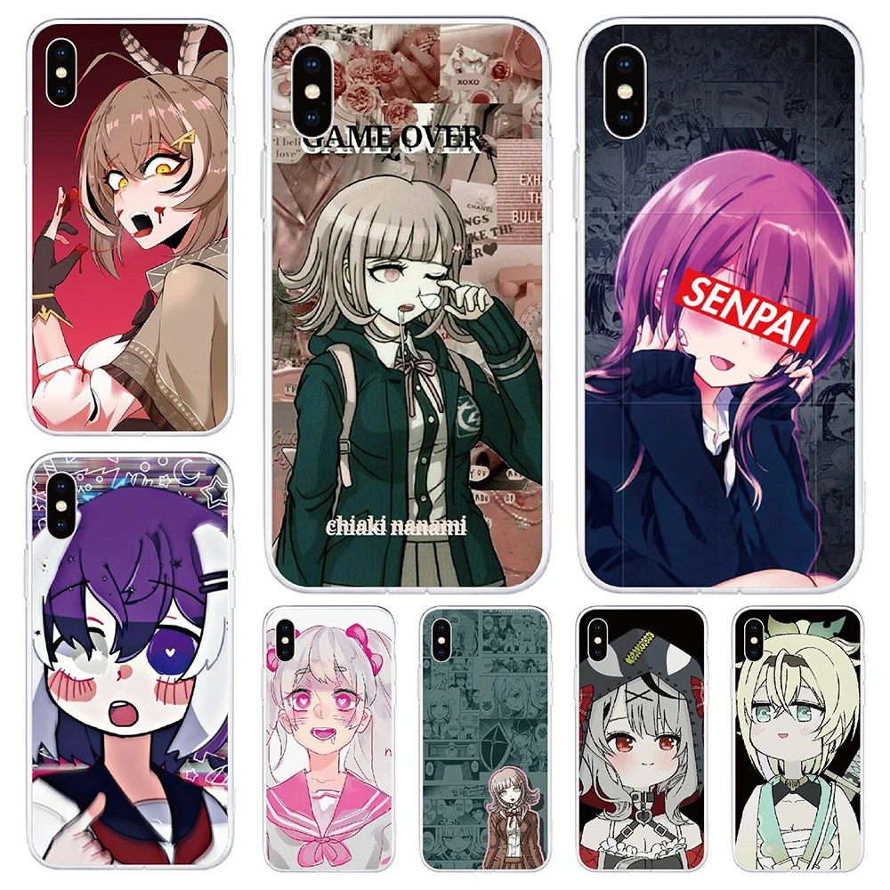

Phone Case For Elephone P8000 P9000 Lite P7000 S3 S2 S7 M2 C1 R9 A6 Mini Soft TPU Japan Anime Senpai Back Cover Case