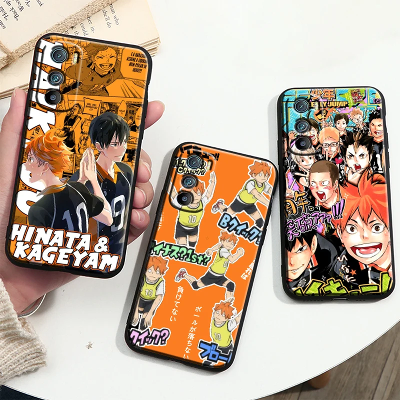 

Haikyuu!! Hinata Shoyo For Motorola MOTO G9 G8 E7 E7i E6 Power Edge One Fusion Plus Lite Hyper Marco TPU Phone Case