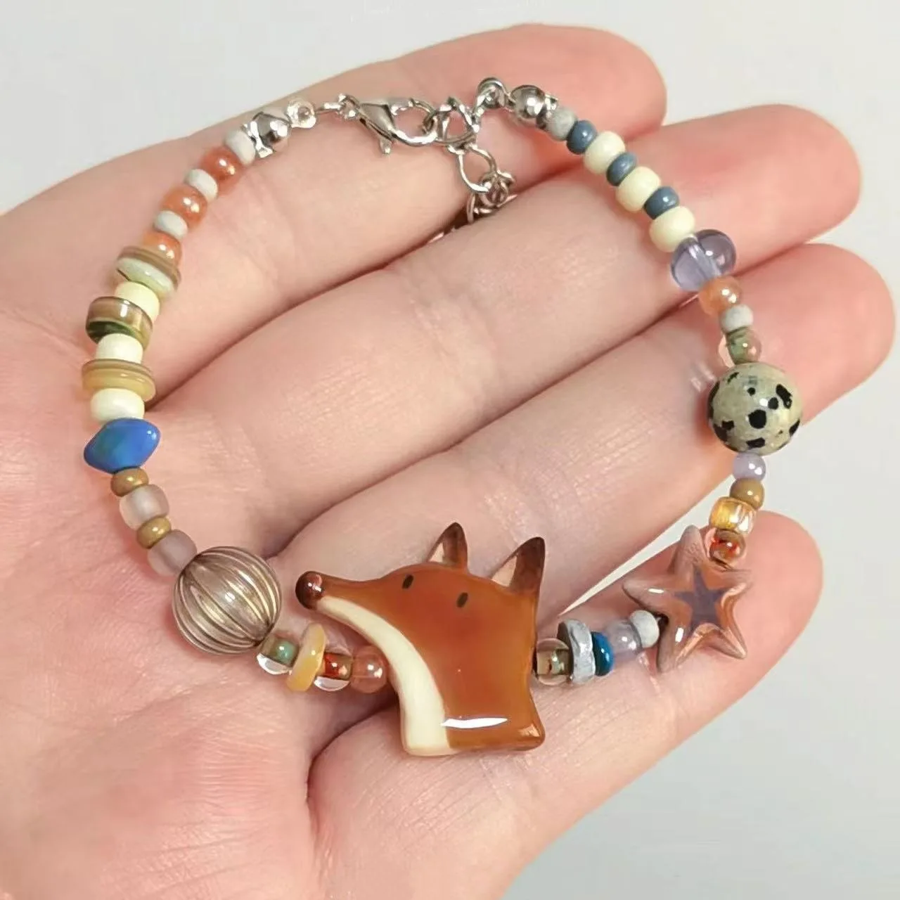 Браслет с креативным дизайном Fox Ins Sle сладкий браслет из бисера ювелирные изделия