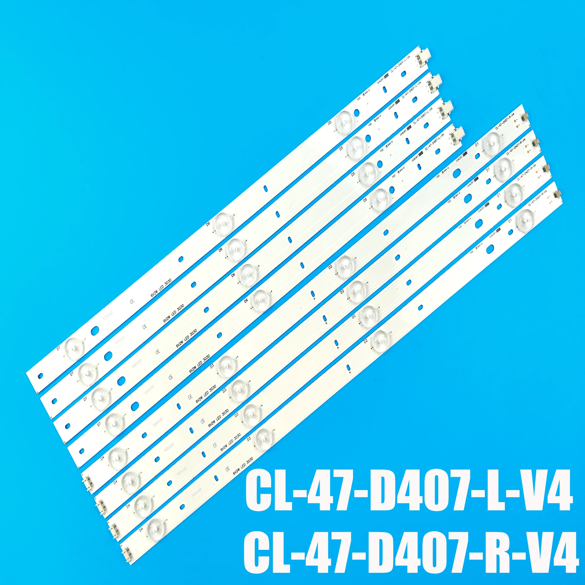 

Светодиодная лента подсветки Для CL-47-D407-R-V4, CL-47-D407-L-V4, 47PFL3198H 47PFL5708/F7 47PFG4109/78 47PFL3188 PT470H1-DUJFFE 47PFG4178