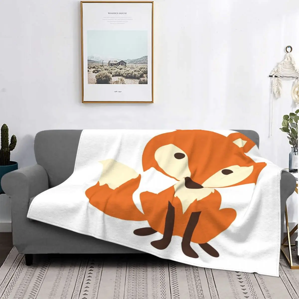 

Camiseta de animales Desin, colcha de cama a cuadros, manta térmica, manta