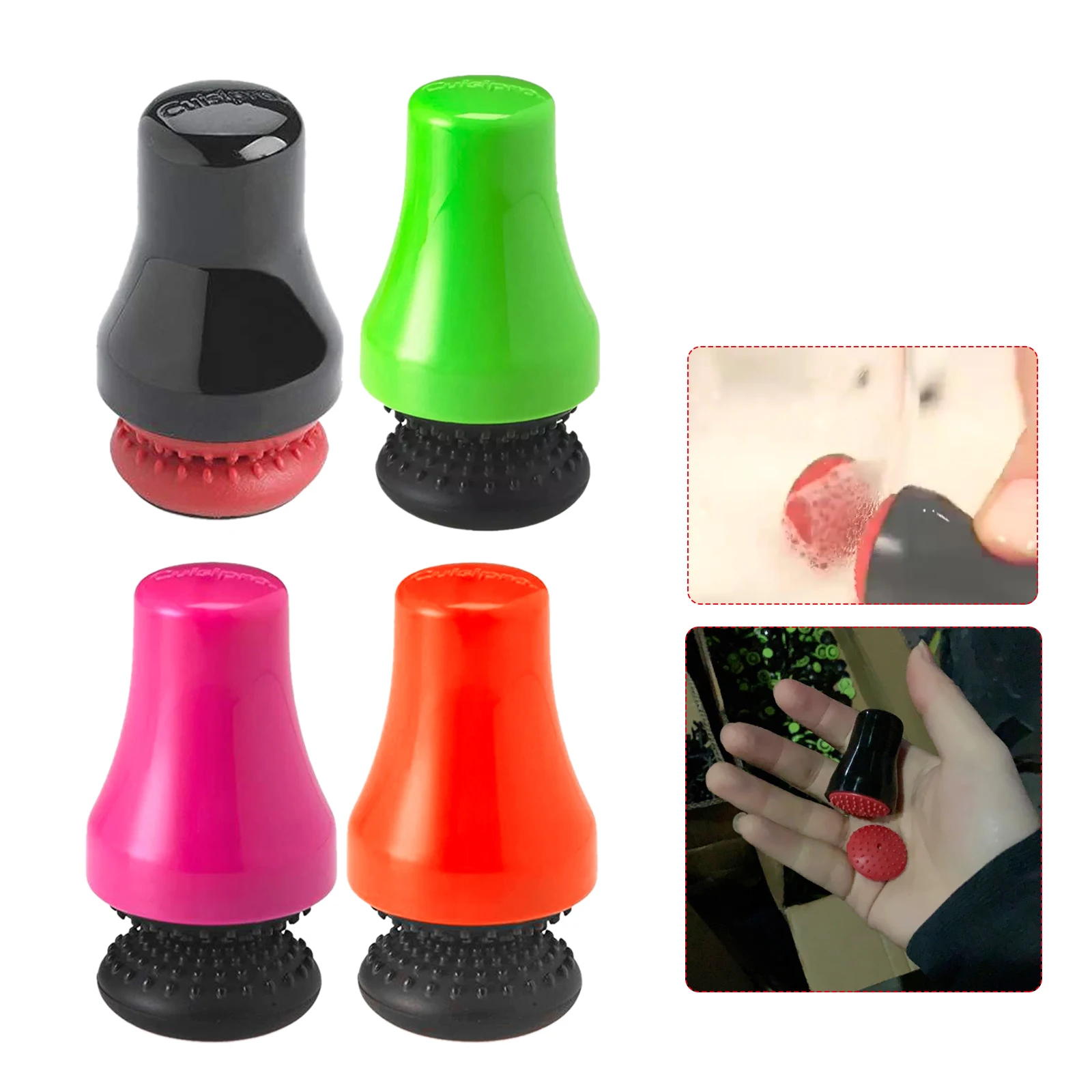 

1Pc Silicone Magnetic Cleaning Brush Durable Household Cleaning Brush Practical Cleaner For Glassware Cleaning tools 5*3cm