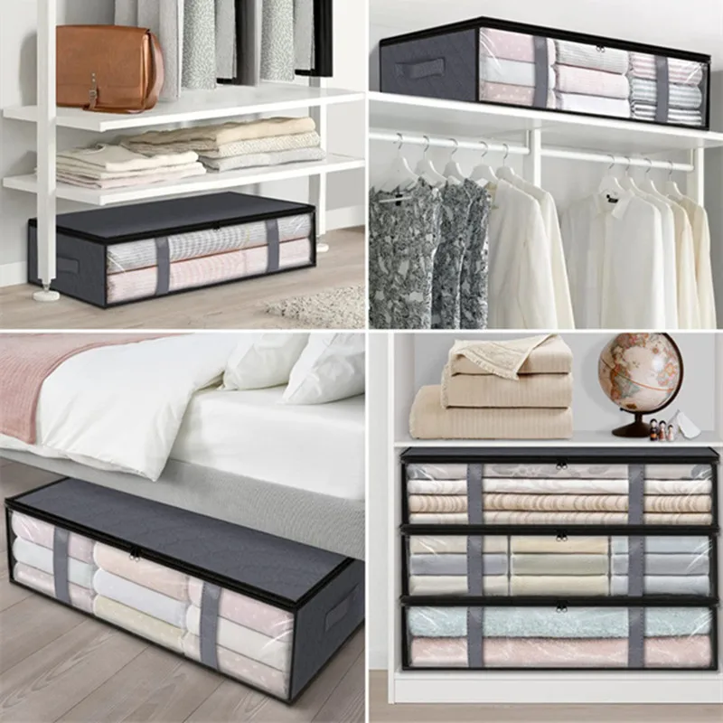 

Вместительная рабочая сумка, складной пылезащитный органайзер для одеял, Женский Органайзер, сумка, органайзер для одежды, гардероба