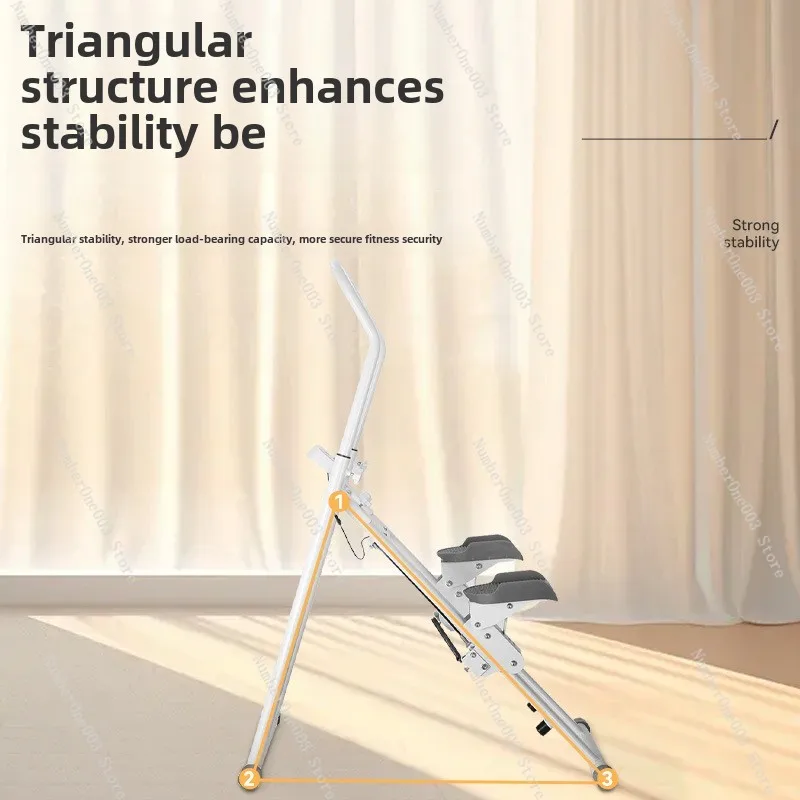 Домашний альпинистский фитнес-оборудование съемный домашний степпер лестница