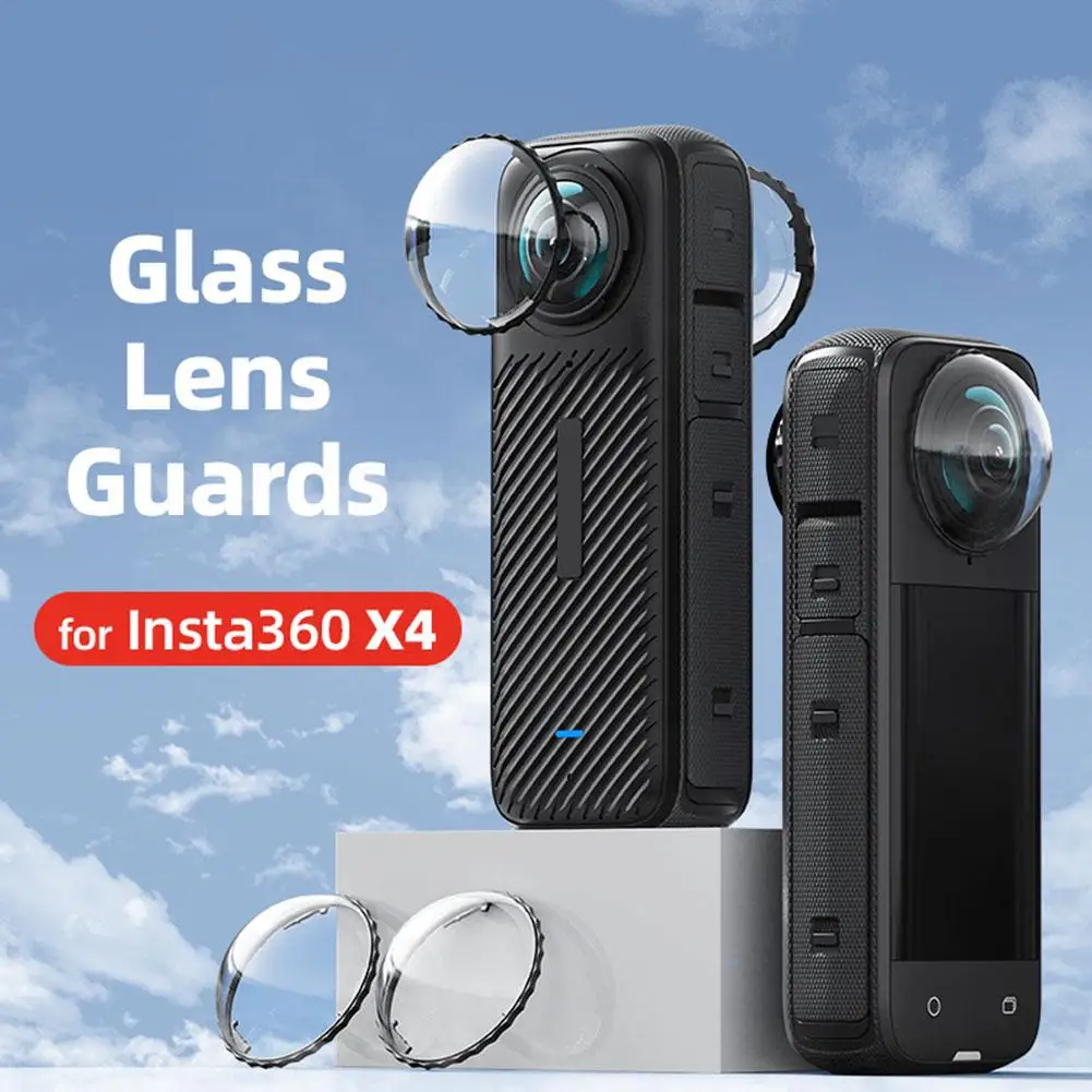 Новое защитное Оптическое стекло для объектива Insta360 X4 аксессуары вращающийся