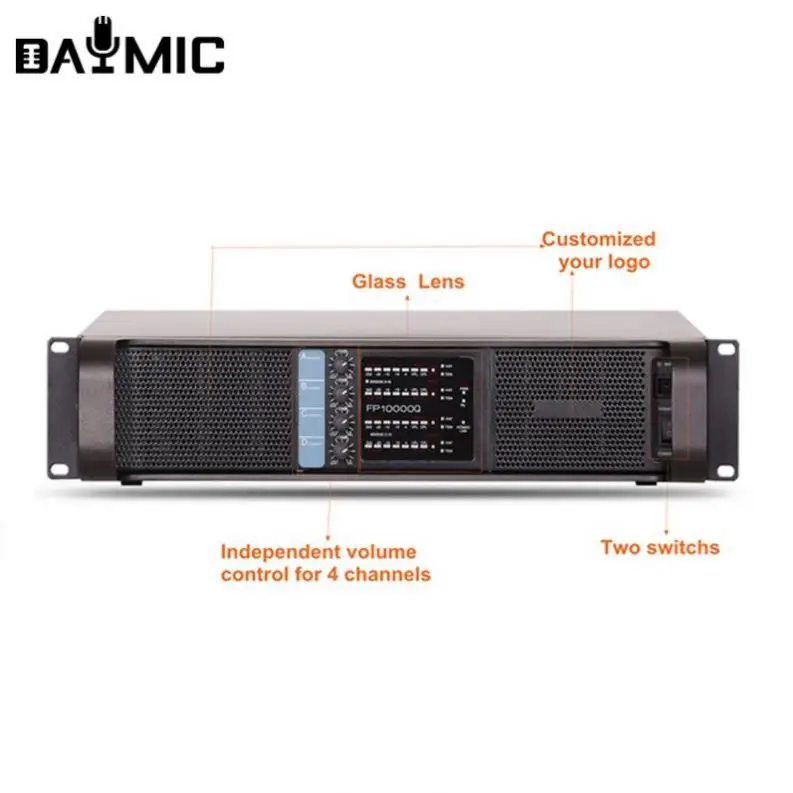 Усилитель мощности Fp10000q 4 канала 1350 Вт