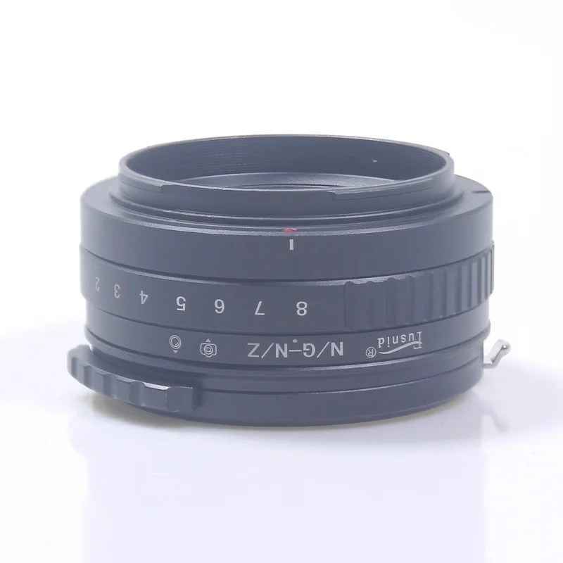 Фото 360 °   Адаптер-кольцо Rotate Tilt Shift Lens Adapter Ring N/G-N/Z для объективов Nikon N/G к полнокадровым камерам Nikon Z Z5 Z6 Z7 Z8 Z6II Z7II Zf №3