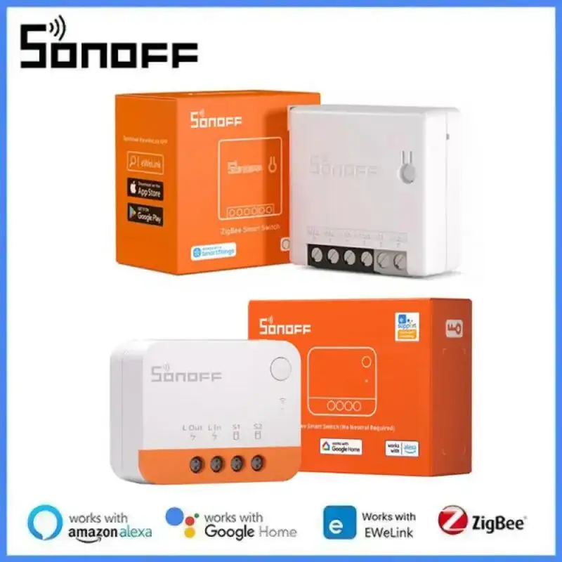Умный выключатель SONOFF ZBMINIL2 / ZBMINI ZigBee не требуется нейтральный провод