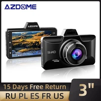 azdome car dvr fhd 1080p with night vision 3 inch ips screen dash cam cars dashboard camera dvr parking monitor