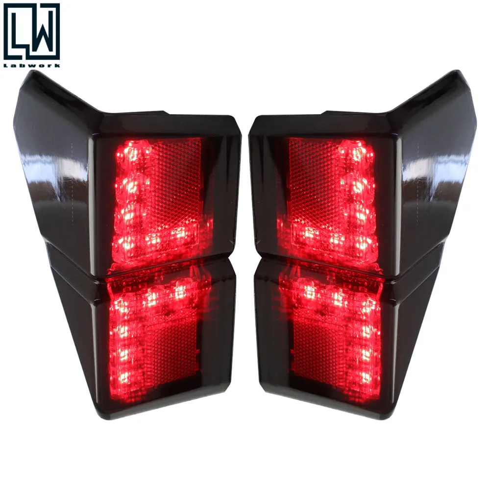 Black Tail Light Rear Left+Right For 2017 2018 2019 Polaris Ranger XP 1000 EPS