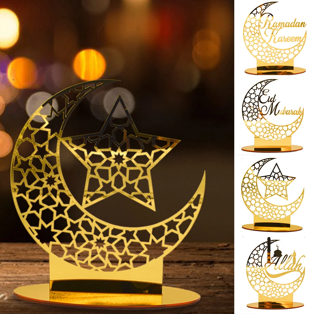 

Зеркальное украшение, акрил, в форме Луны