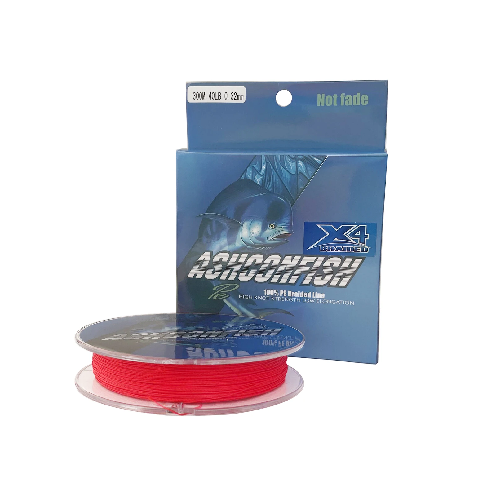 

Red color never faded fishing line braided 100M 300M 4 Strands super strong pe saltwater 2-100LB wire ice 0.06-0.55mm cord green