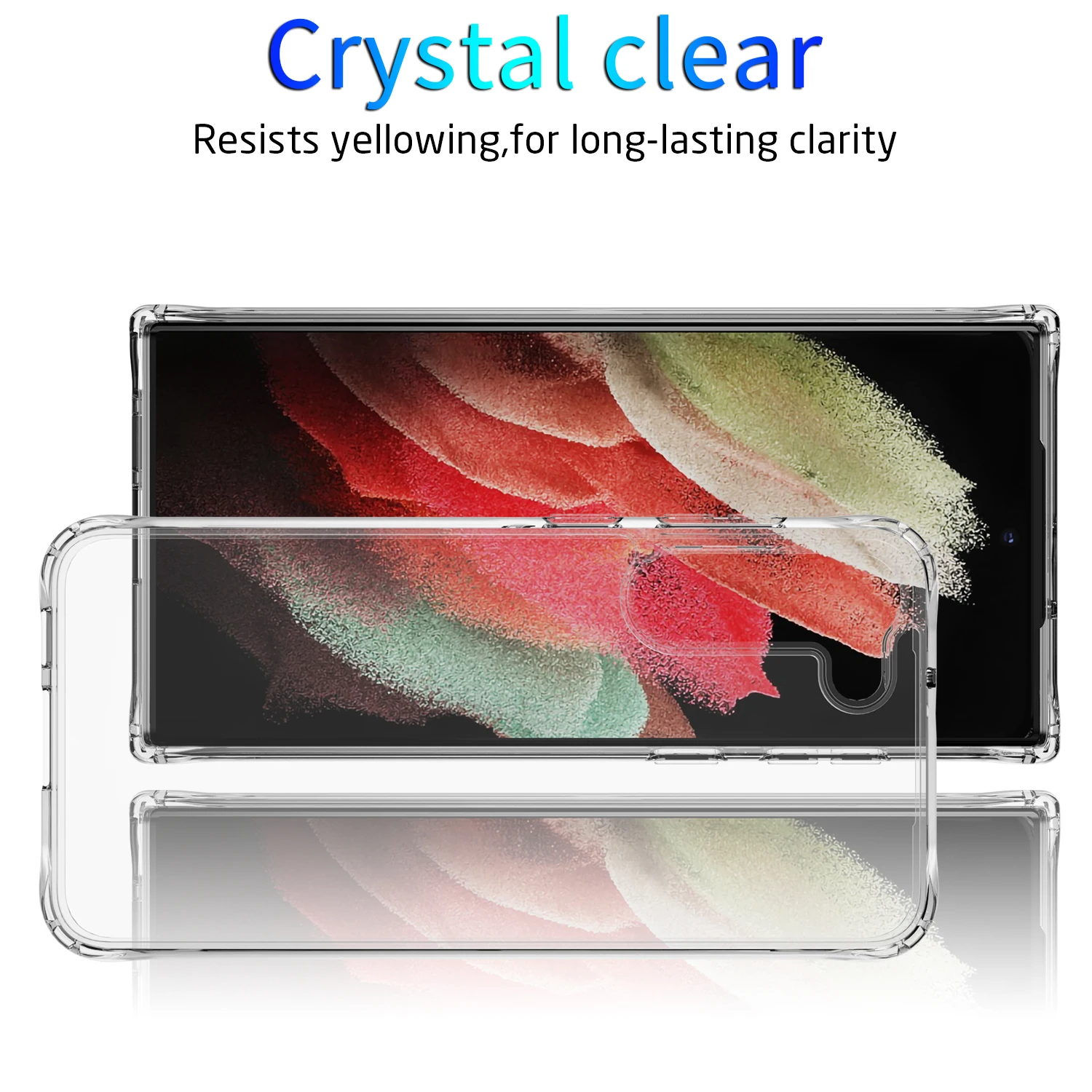 Акриловый чехол для сотового телефона с защитой от отпечатков, прозрачный чехол для Samsung Galaxy S23 Ultra S23 Plus S23, ультратонкие пылезащитные чехлы