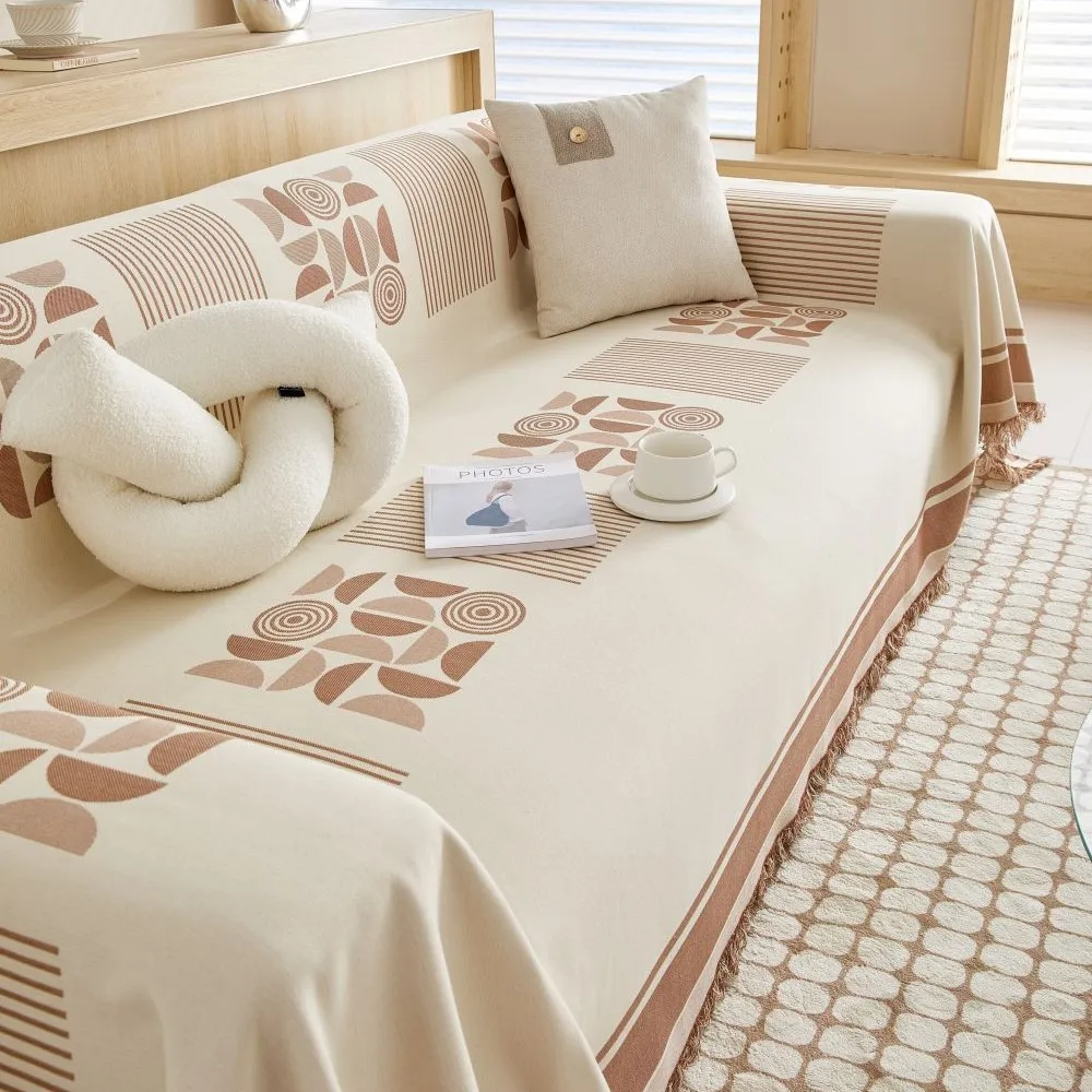 2024 мягкое покрывало для дивана в скандинавском стиле отдыха на открытом воздухе