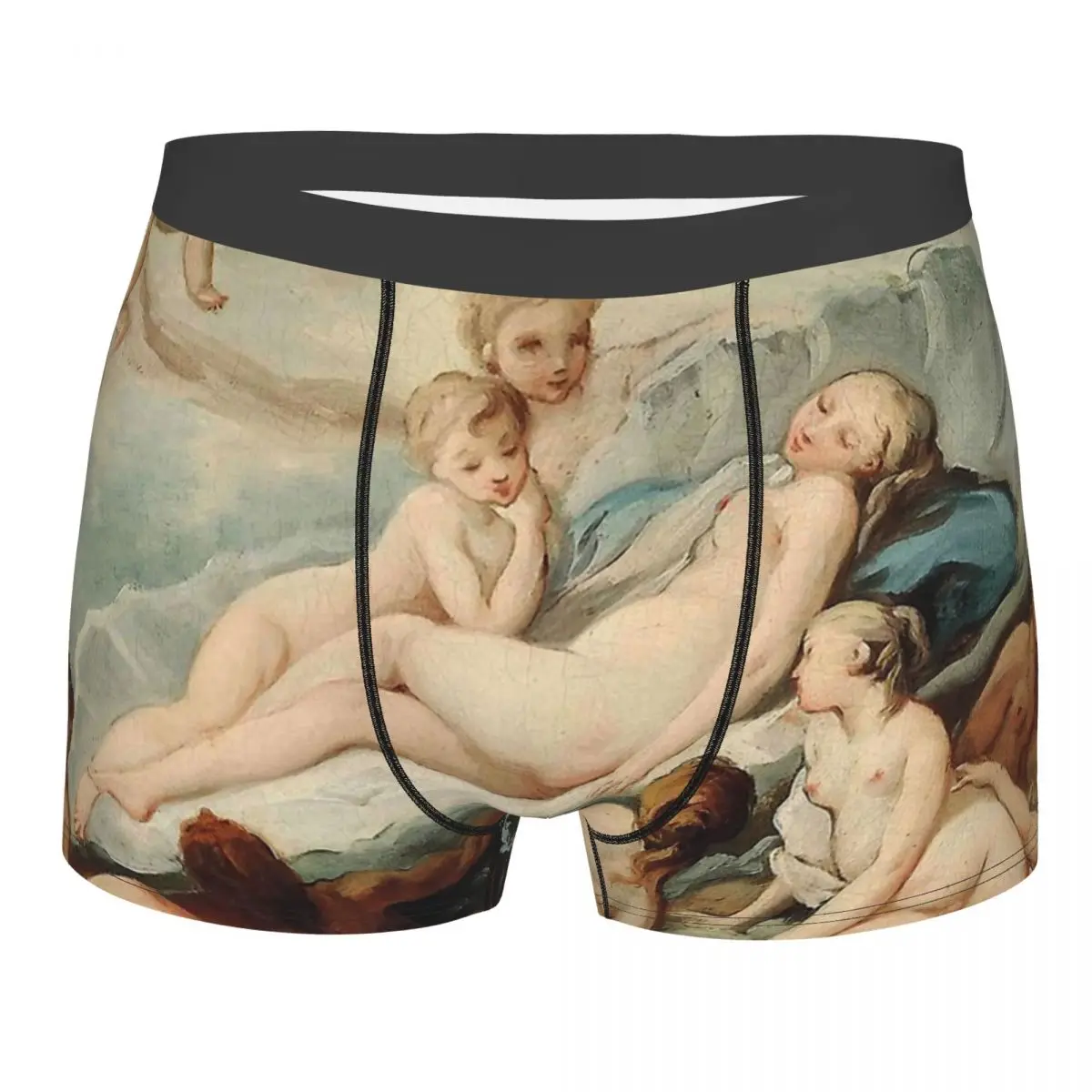 

Francois Boucher Rococo Painter Circle The Birth Of Venus Underpants Cotton Panties Man Underwear Ventilate Shorts Boxer Briefs