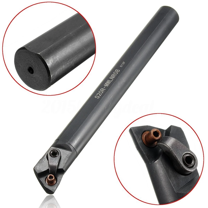 Promotion! S20R-MWLNR08 Lathe Boring Bar Turning Tool Holder with 10pcs WNMG080404 Insert |