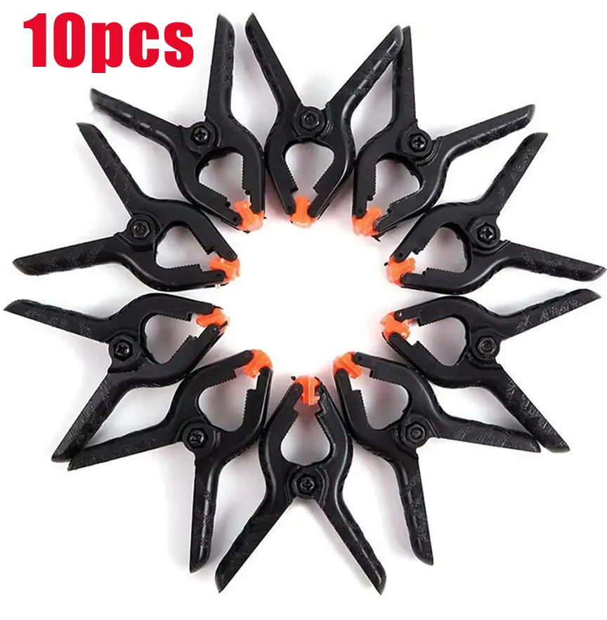 

Пластиковые зажимы для фона 2 дюйма, черный, 10 штук