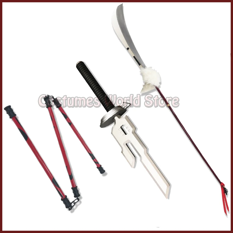 

Косплей-реквизит из аниме «джутсу» касин фушигуро тоцзи, оружие для ролевых игр, меч, тройная палка, реквизит для Хэллоуина, карнавала, вечер...