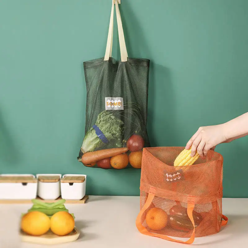 

1 шт., многоразовая портативная Сетчатая Сумка для покупок