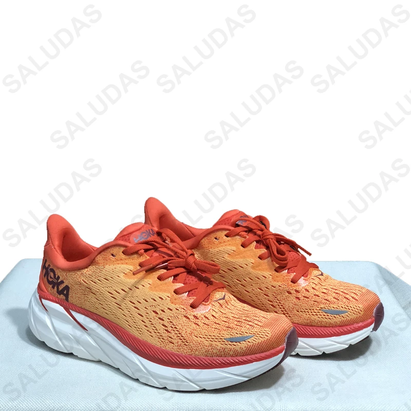 HOKA Sneakers Clifton 8 Ultra Light Elastic Running Shoes Men Multi Color Couple Jogging Shoe Mesh Breathable Tennis Shoes Women