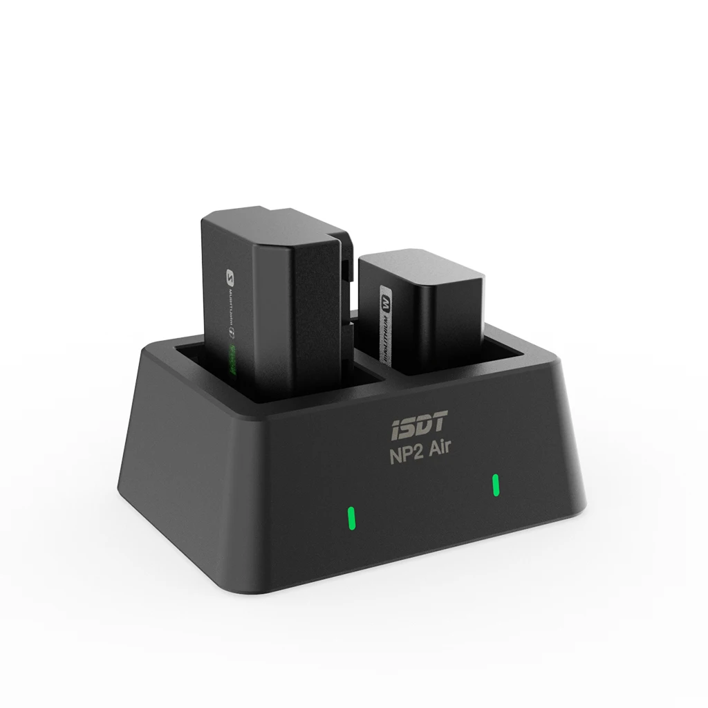 

ISDT NP2 Air 25W Mix-Dual Channel Charger for SONY Digital Imaging Equipment OR For Sony NP-BX1 NP-FZ100 NP-FW50 Battery