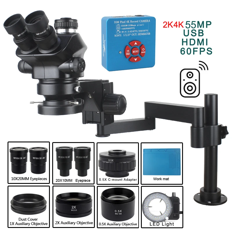 

HIGH CLOUD Стереомикроскоп 3.5-200X