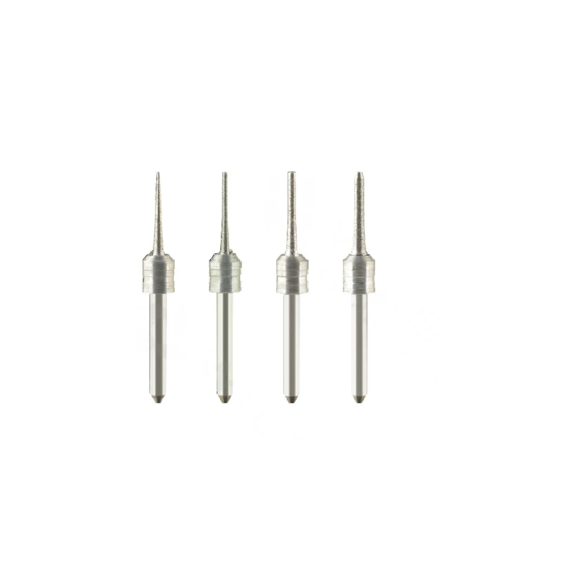 

1PC Dental Lab CAD CAM Amann Girrbach Milling Burs for Glass-Cermics Shank 3MM Cutting Edge Diameter 0.5mm 1.0mm 1.4mm 1.8mm