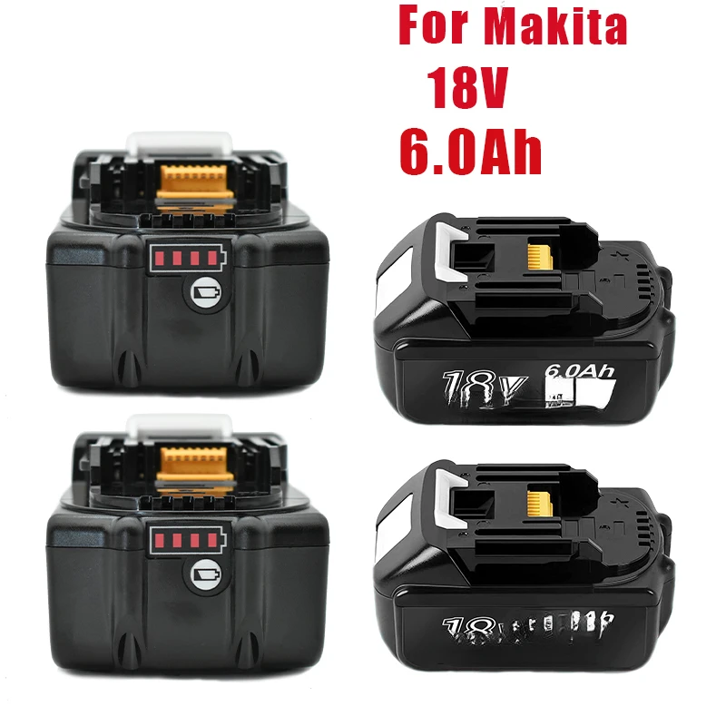 

Сменный аккумулятор для Makita 18 в, 6,0 Ач, BL1830, BL1850, BL1840, BL1845, BL1815, BL1860