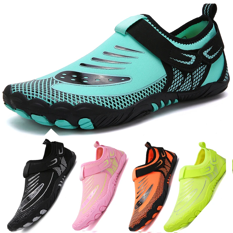 Swimming Shoes Men Beach Aqua Shoes Women Quick Dry Barefoot Upstream Surfing Slippers Hiking Water Shoes Wading Unisex Sneakers