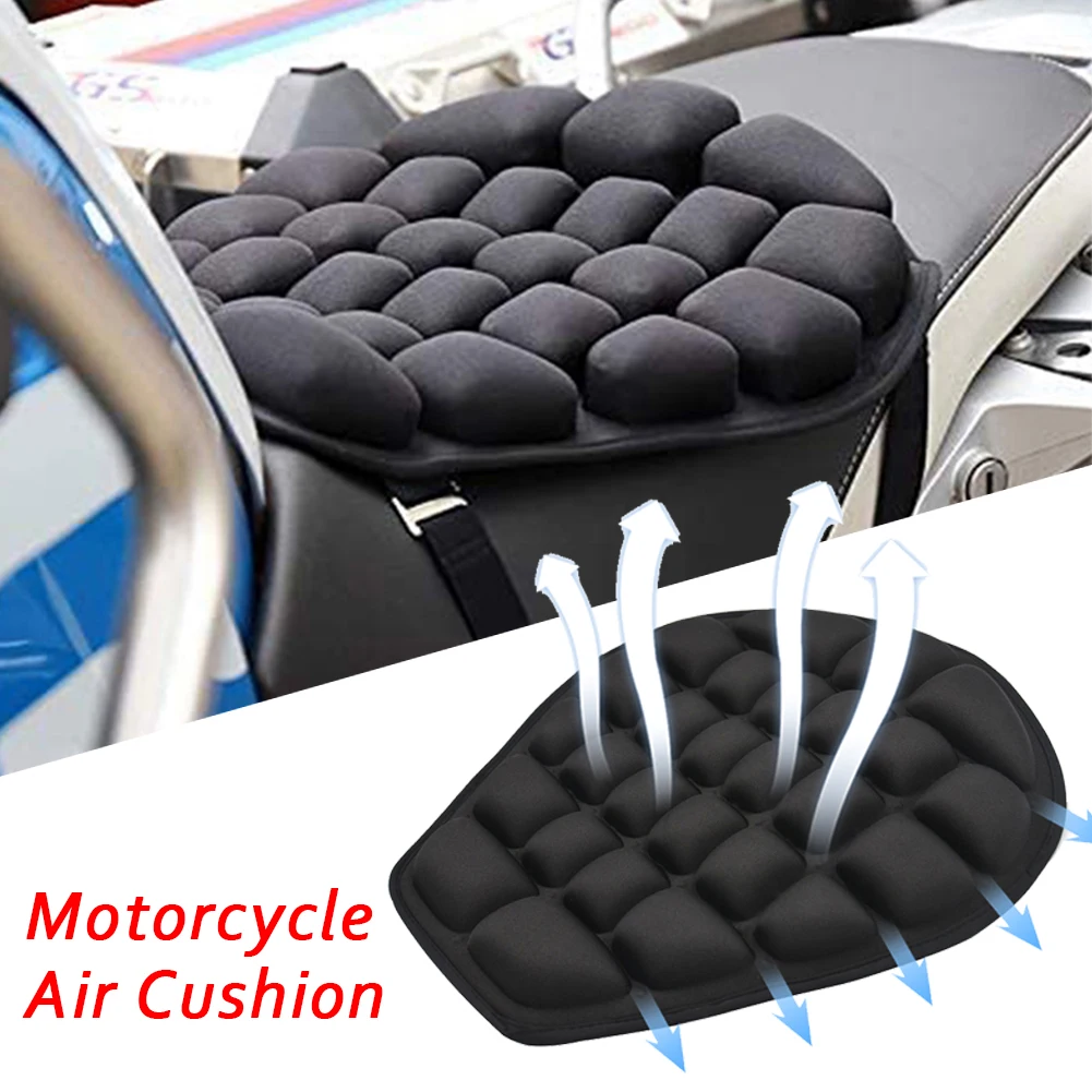 

Air Pad Motorcycle Cool Seat Cover Seat Sunscreen Mat Electric Car Inflatable Decompression office Air Cushion Dropship New