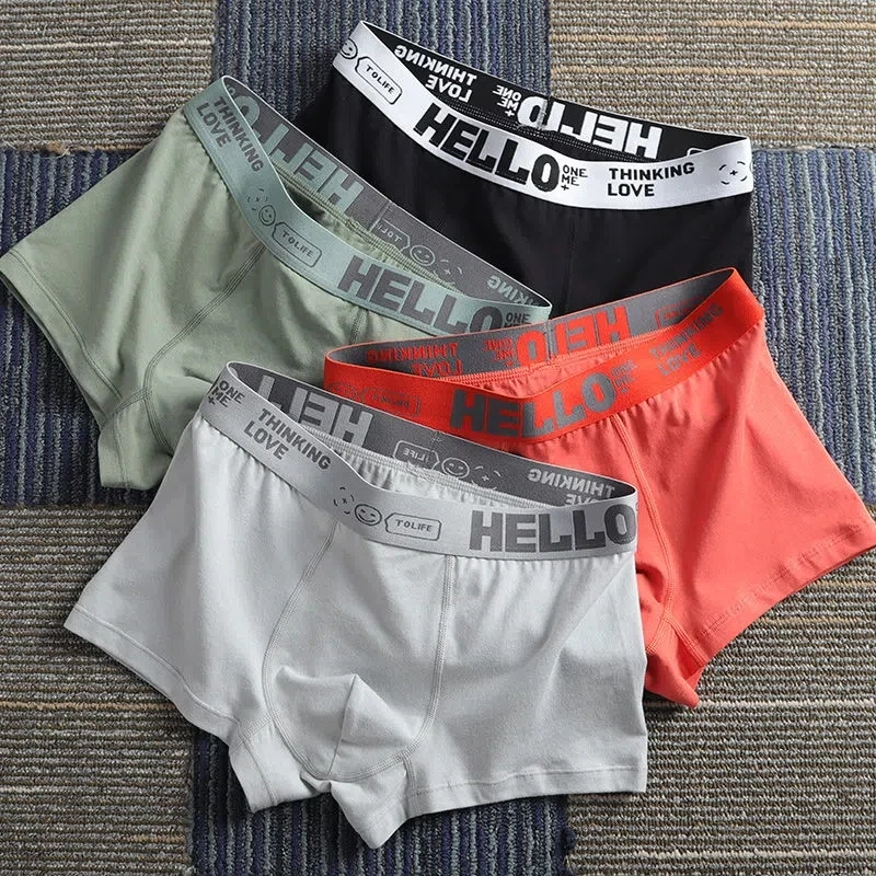 Men's Panties Boxer Men Soft Men's Briefs Cotton Man's Underwear Mid Waist Men Underpants Breathable Men's Shorts Free Shipping