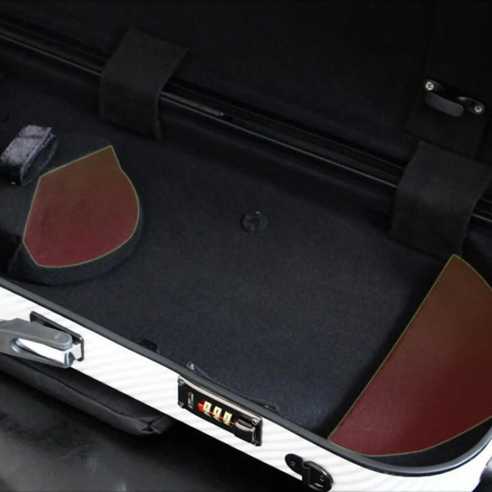 Жесткая оболочка для скрипки 4/4 дюйма с кодовым замком регулируемые Наплечные