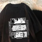 Токийский Мстители милый мультяшный японский уличный студент Harajuku Забавный кавайный Повседневный Топ Ulzzang ретро свободная Летняя женская футболка