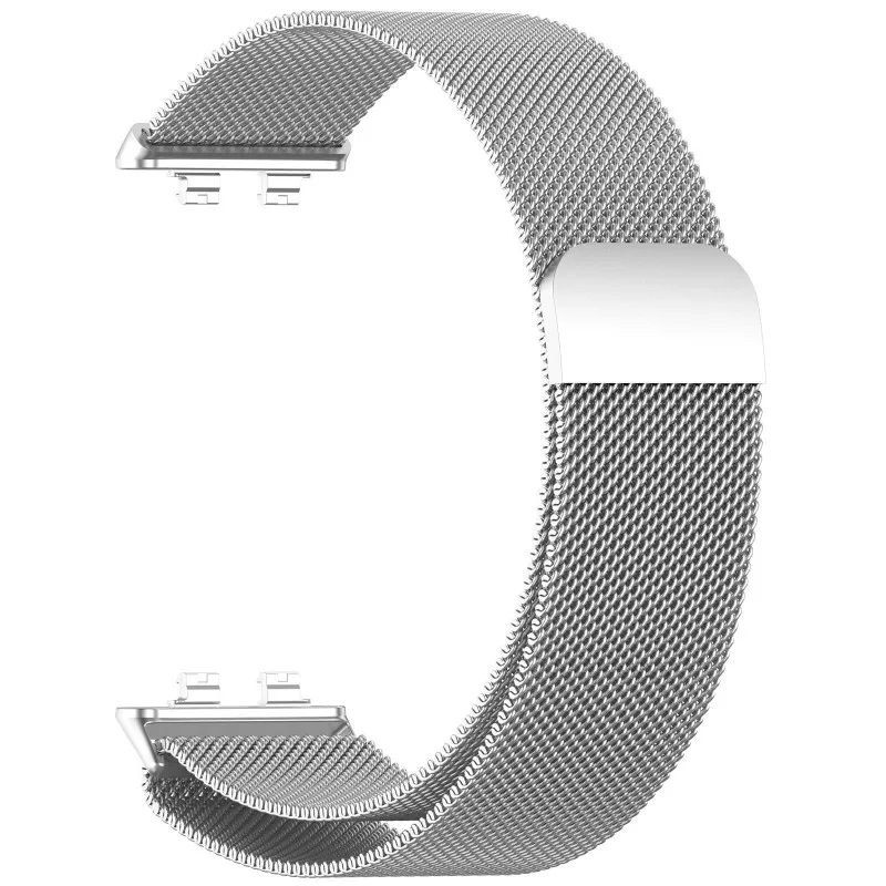 Фото Ремешок из нержавеющей стали для смарт-часов Huawei Band 11 11Pro, миланская магнитная петля-браслет для HW Band11Pro №5
