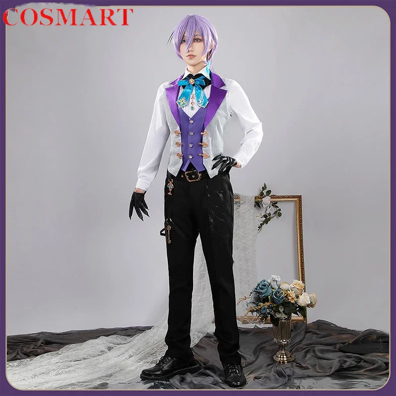 COSMART Vtuber Nijisanji 3SKM Sakaki Ness игровой костюм красивая Униформа великолепный Косплей