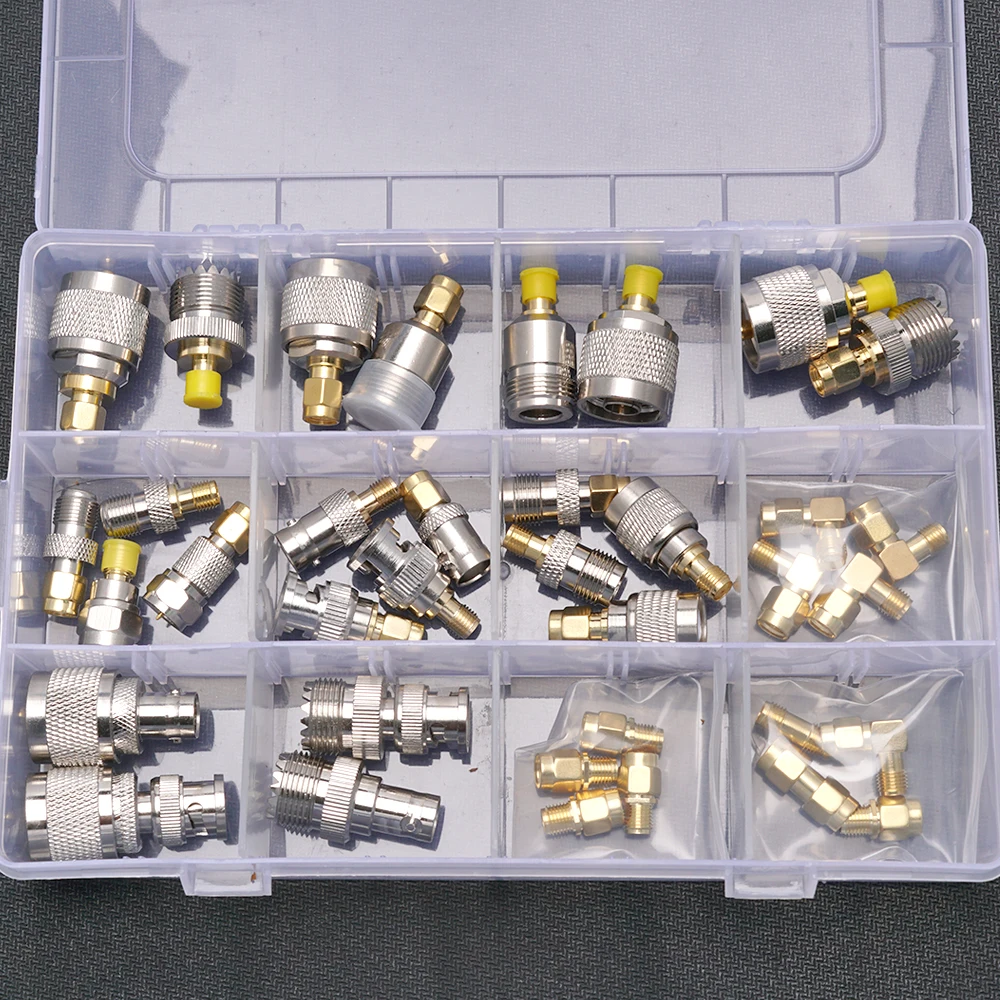 4 шт. SMA BNC UHF в SMA SMB MCX MMCX BNC TNC UHF N F Тип SO239 PL259 RF Коаксиальная семейная комбинация