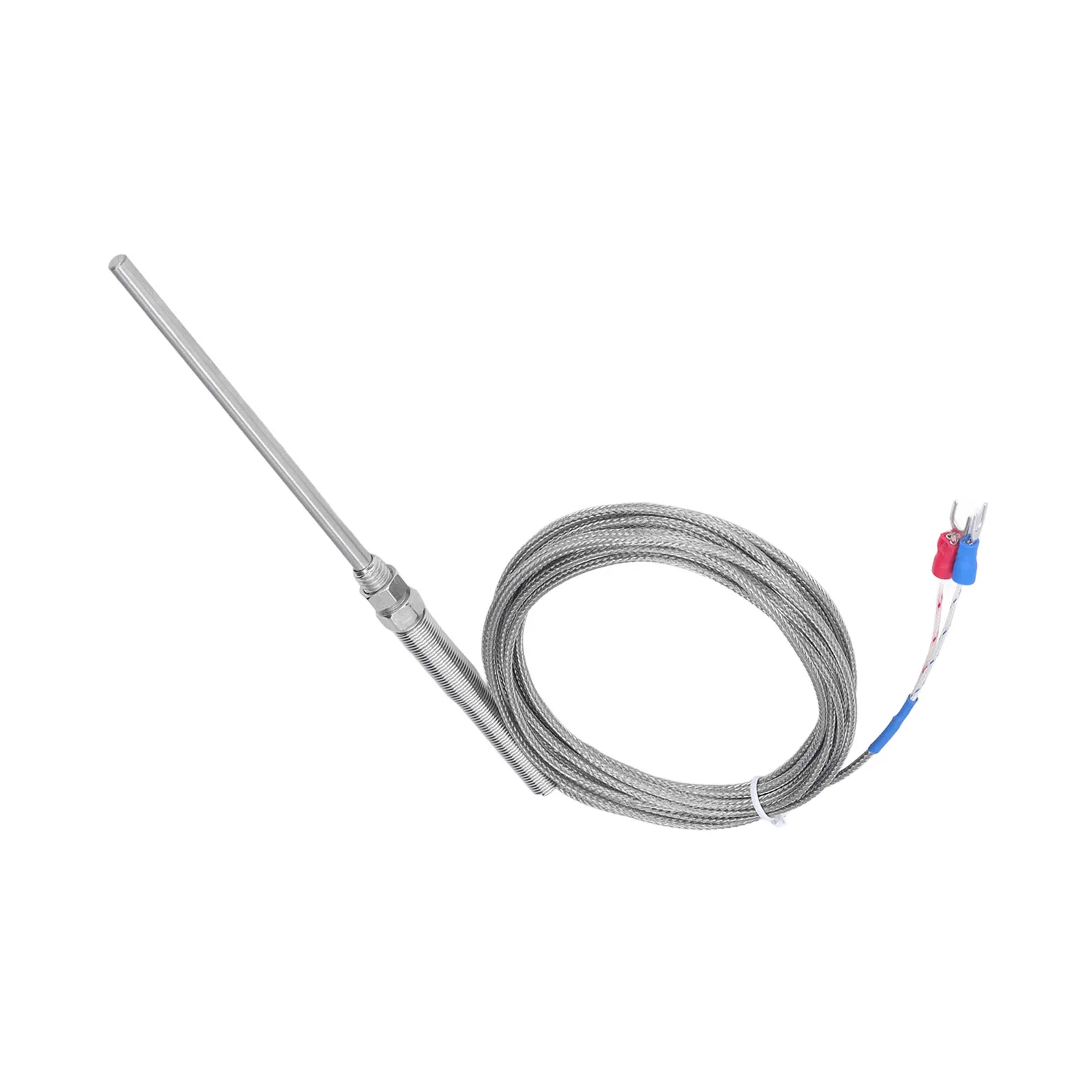 Термопара BERM K-типа Датчик температуры 100 мм Зонд 0-400 ℃ Вспомогательное