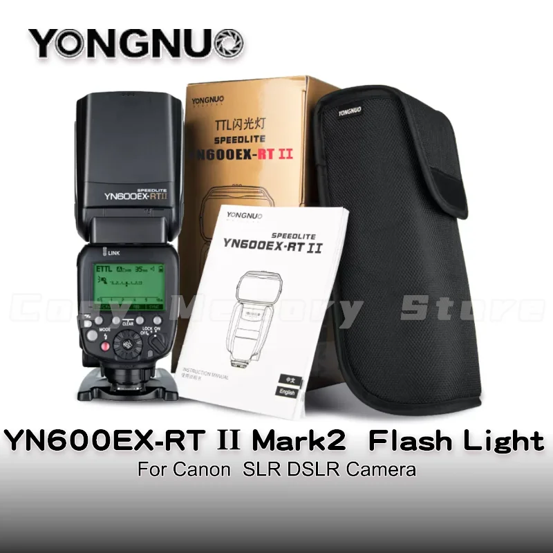 YONGNUO YN600EX-RT II Беспроводная вспышка yn600exrt ii ttl Передатчик Speedlite E3RT для Canon 6D 5D mark III IV 1DX