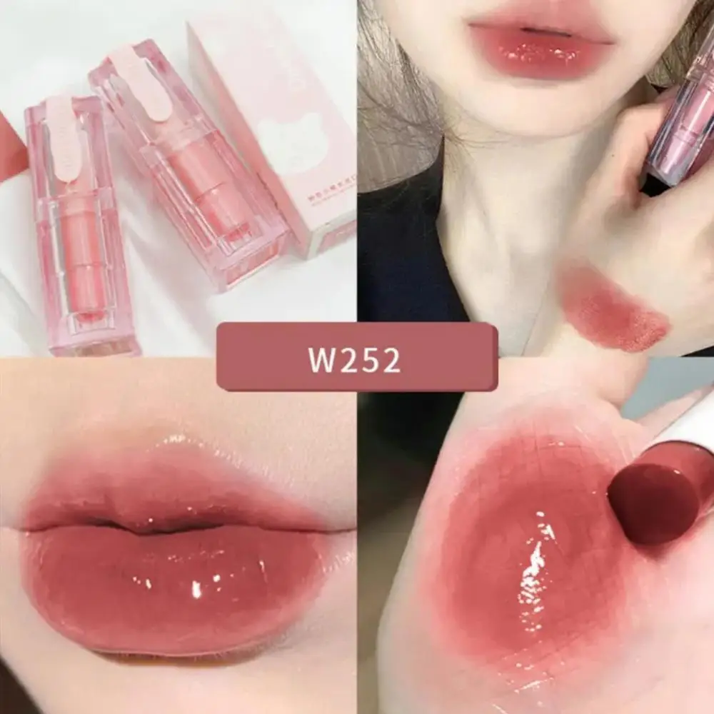 

Mirror Water Jelly Lip Glaze High Gloss Waterproof Cosmetics Nourish Lips Lasting Sexy Non-stick Plumper Moisturizing Makeu P1T3