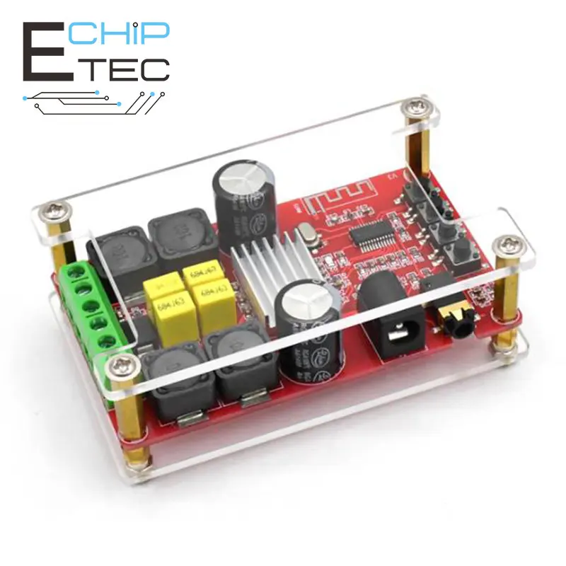 

Fee Shipping 1PCS XH-A302 Bluetooth 5.0 Digital Power Amplifier Board TPA3116D2 High Power 2x50W Audio Amplifier Module