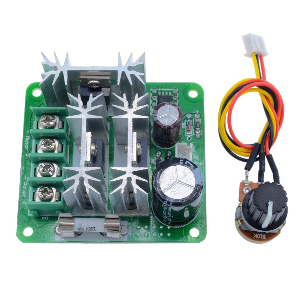 

DC 6V-90V Voltage Regulator DC Motor Speed Controller 15A 12V 24V 36V 48V 72V 90V PWM Power Regulator Governor Switch Soft Start