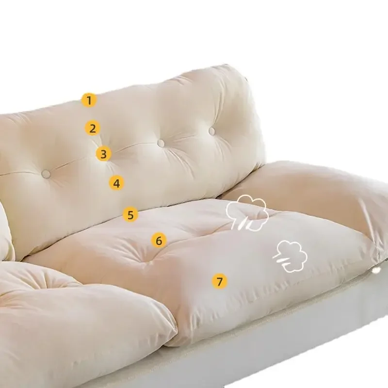 Ins Nordic Диваны для гостиной Салон Пол Гостиная Итальянский расслабляющий диван Lazy