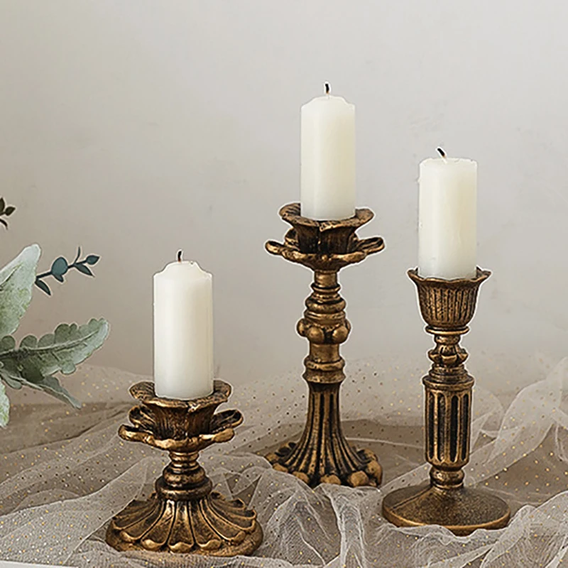 Modern Candlesticks For Candles Tall Vintage Gold Wedding Decoration Table Home Decor Church Ritual