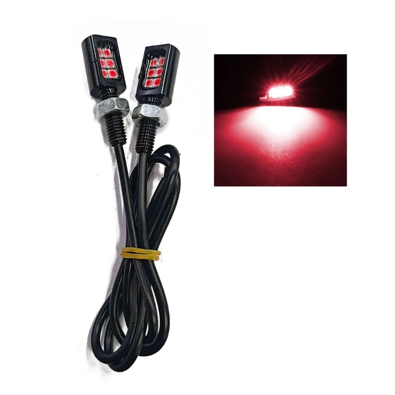 

12V Car Licence Plate Light 3030 6SMD Screw Automotive Light Bulbs F19A