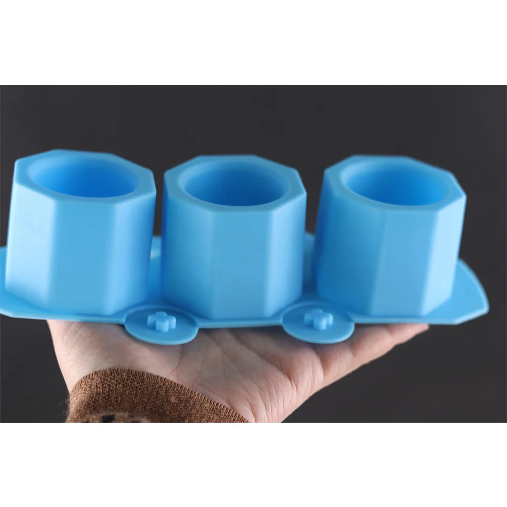 3D цветочный горшок силиконовая форма сделай сам суккулент бетон посаженная для