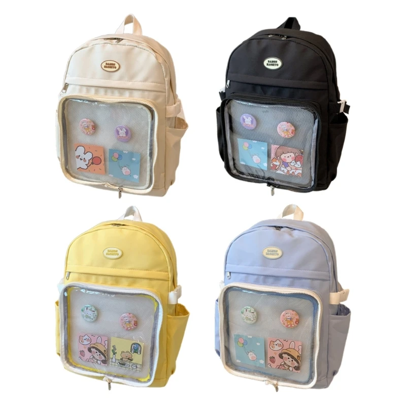 

2023 New Japanese Style Bookbag Nylon JK School Backpack Travel Laptop Bag Rucksack Casual Daypack School Bags for Student