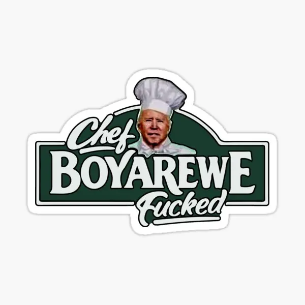 

5 шт. наклеек шеф-повара Boyarewe для фона, милый художественный декор, наклейки для ноутбука, бутылки для воды, детский мультяшный бампер, окно д...