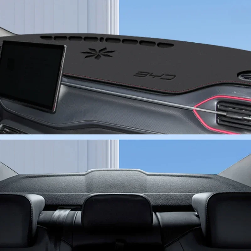 Для BYD KING DMI Chazor 2022-2024 центральная панель приборов управления темная накладка