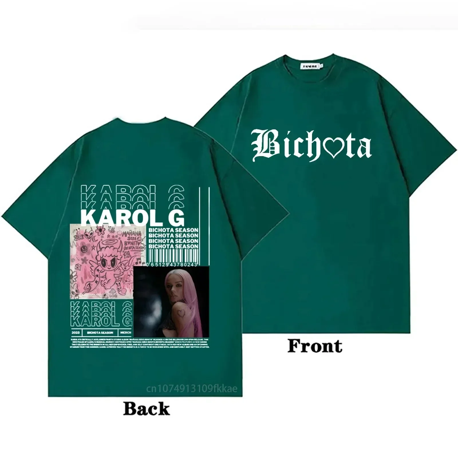 G czarna koszulka letnia z krótkim rękawem mężczyźni kobiety moda codzienna bluzki nadrukiem typu oversize zwykły Vintage piosenkarka fani