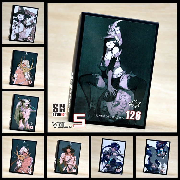 

Статуэтка из смолы, строительный комплект SH KINGDOM DEATH KD PINUPS OF DEATH 5, модель из смолы